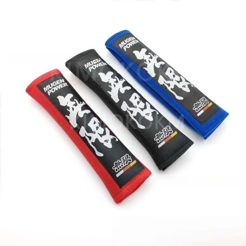 2pcs/Set For MU GEN Car Seat Belt Cushion Safety Belt Shoulder Protector Pad Accessories For Honda Civic Hrv Jazz City