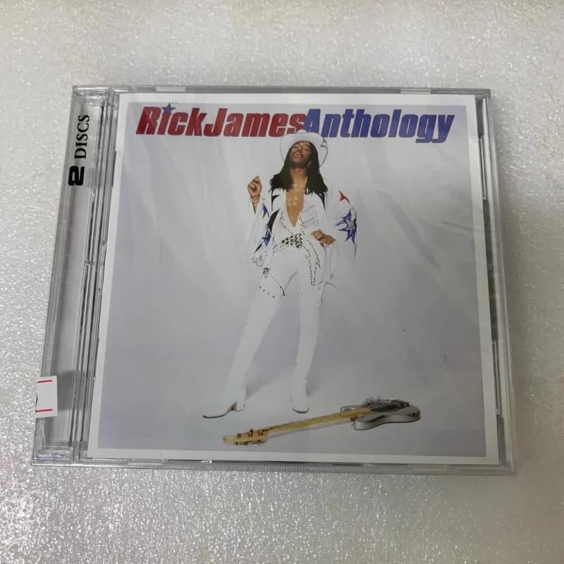 Rick James Music CD Pop R&B Hip Hop Rock Classic Hits Collection High HIFI Audio Car Stereo Gift for Music Lovers