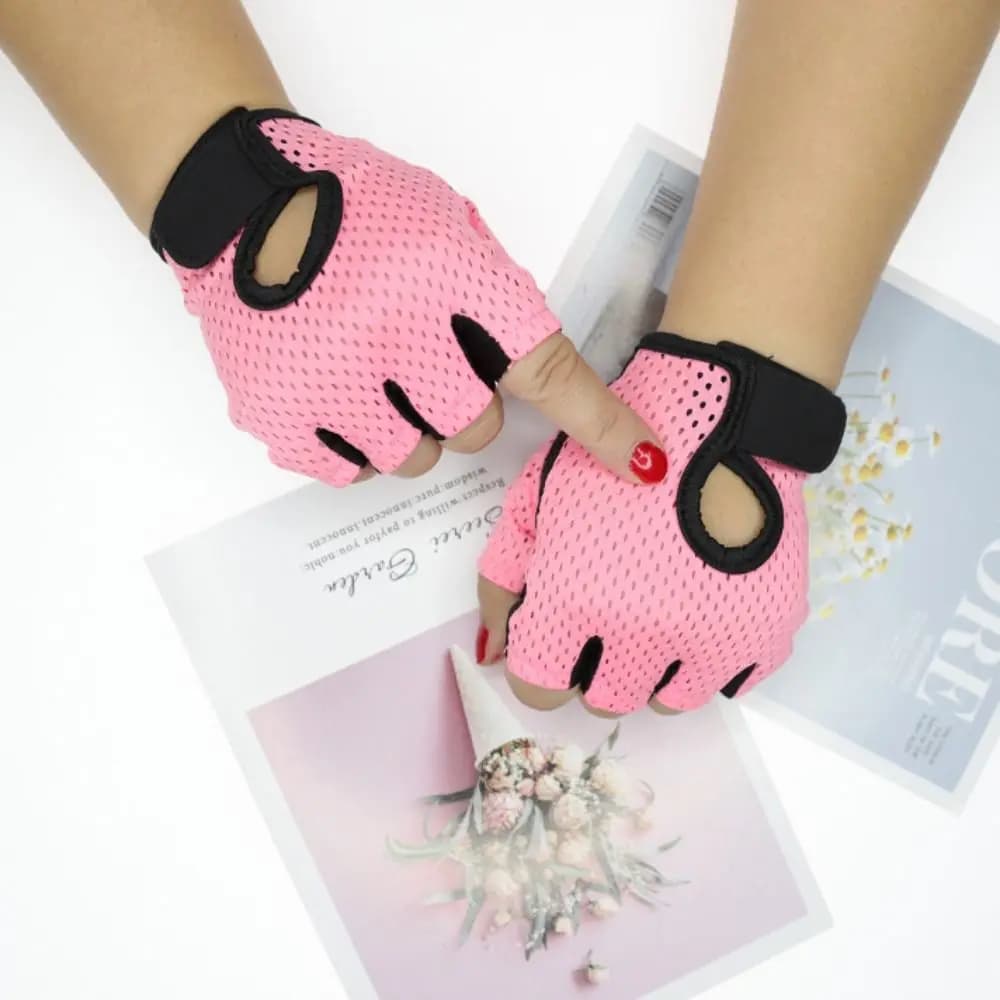 Topless Gloves for bodybuilding, cycling, gym workout, anti-slip sports gloves, breathable fishing gloves, woman man