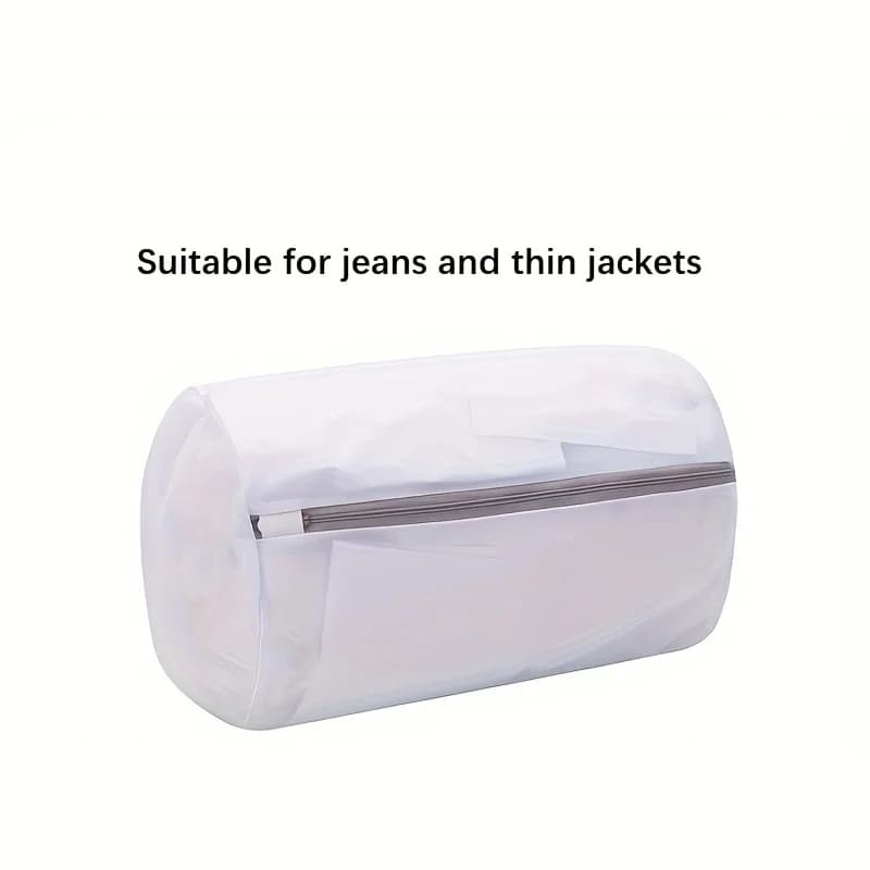 1/2pcs Versatile Shoe Washing Bag - Durable Mesh Laundry Bag for Sneakers Running Shoes Socks & Bras with Zipper Laundry Bag