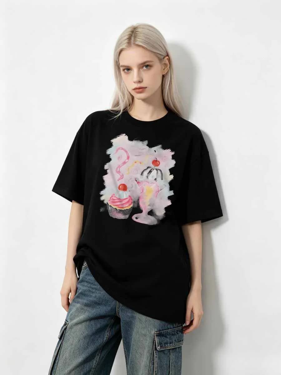 T-shirt da Ufficio Moderno con Design Essenziale, Tecnologia Assorbisudore e Motivo Semplice per il Lavoro