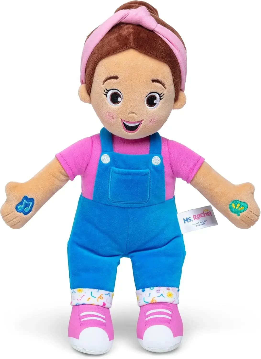 Bambola Interattiva che Parla e Canta, 40 cm, 4 Canzoni e 16+ Frasi, Giocattolo per Bambini dai 6 Mesi in su
