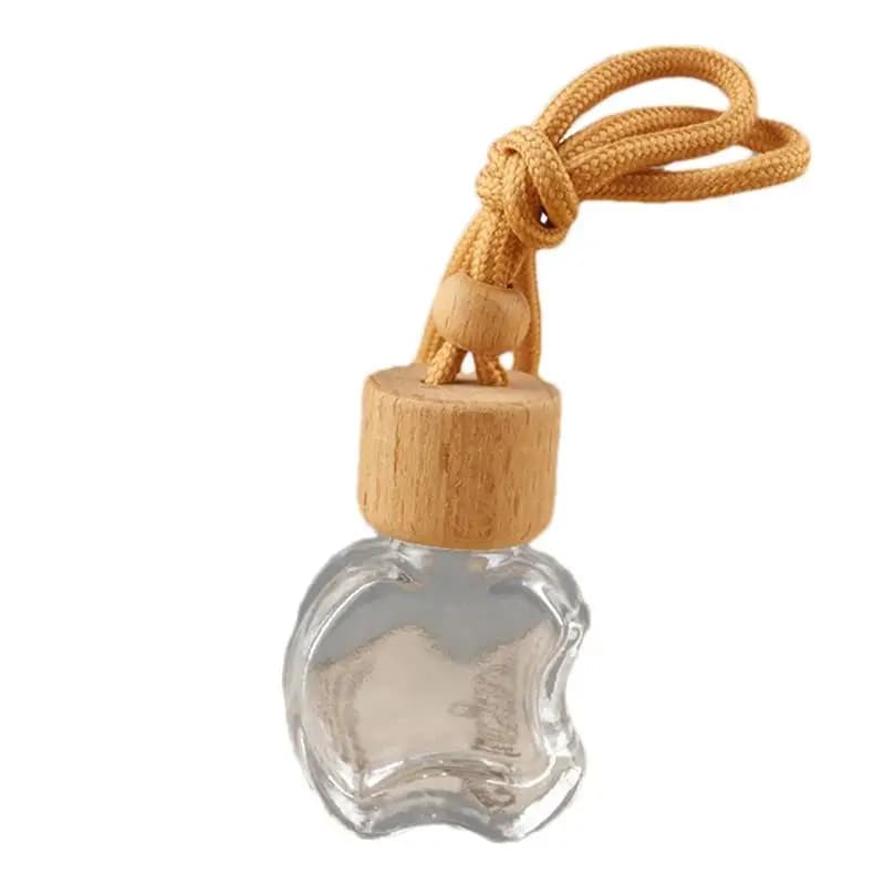Deodorant for auto deodorant ornament for auto bottle diffuser hanging for car bottle pendant with wooden caps and rope hanging 10ml