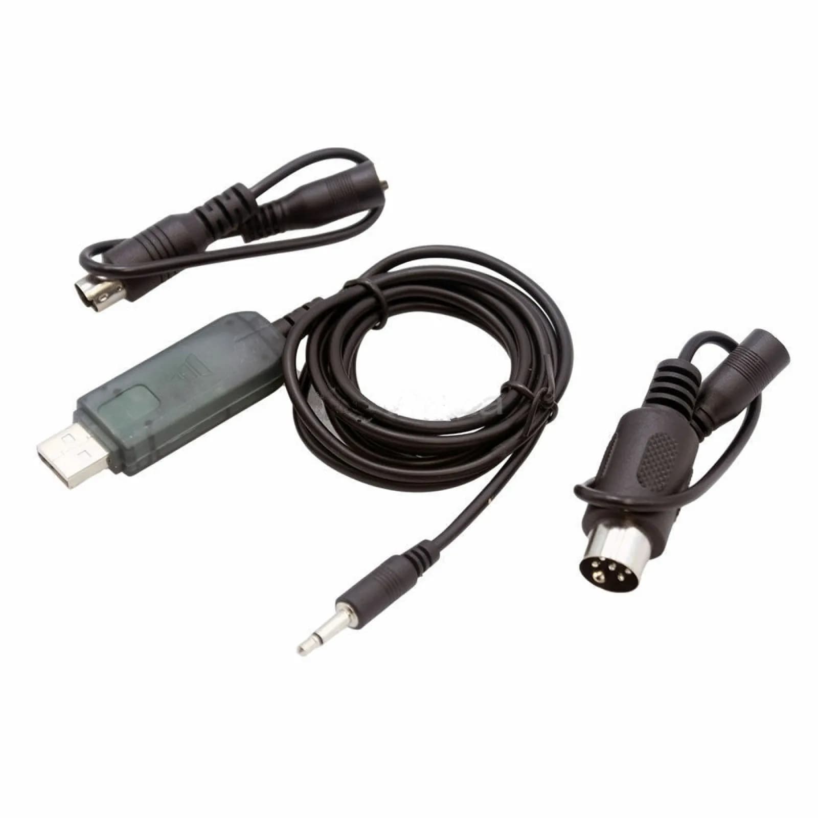 Cavo simulatore USB e 2 cavi adattatori per elicottero RC FS-I10/FS-I6/FS-I4/FS-TH9X/FS-T6/FS-CT6B per FlySky FS-SM100 FS-I10