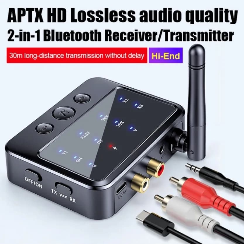 X3 Bluetooth 2 Mode Audio Transceiver Receiver Transmitter DC 5V ABS Shell Multipoint Connection For Old Speaker TV Game Console