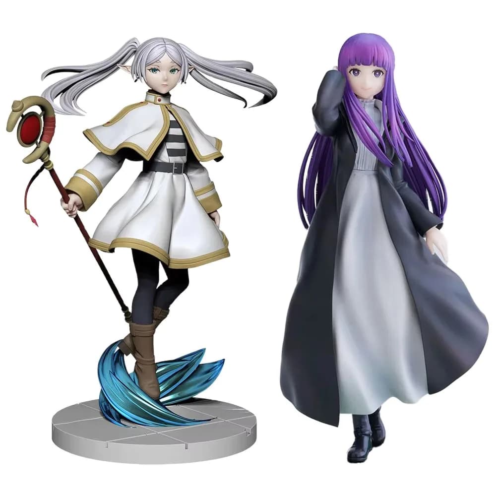 20CM Frieren Fern Figura Anime Frieren:Beyond Journey's End Carino Desktop Golf Doll Modello Giocattolo Collezione Regalo Ornamenti PVC