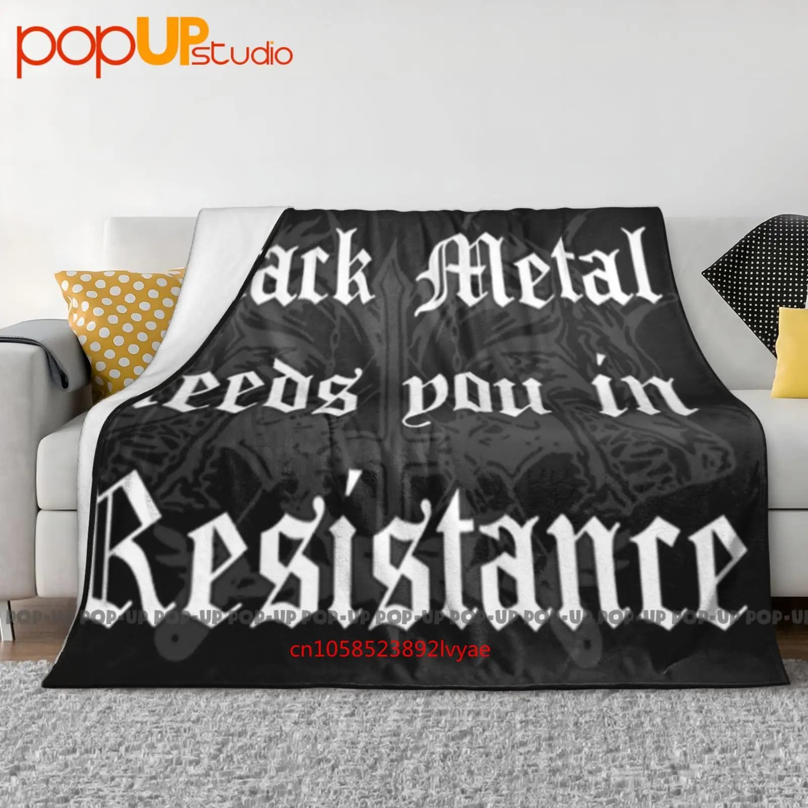 Nargaroth Nero Metal Band Resistance Coperta ultra morbida Trapunta Copridivano invernale Copriletto