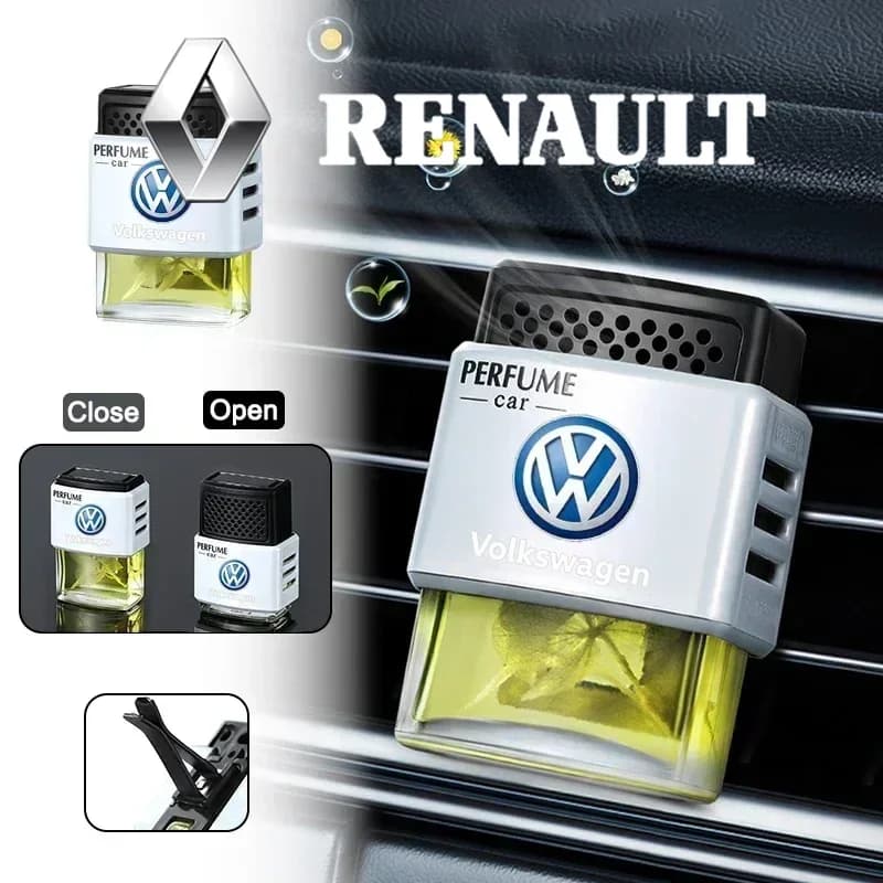 Profumatore per Auto, Diffusore per Bocchette d'Aria, Fragranza di Lusso per VW Volkswagen Golf Polo Passat Touran Jetta, Accessorio Auto