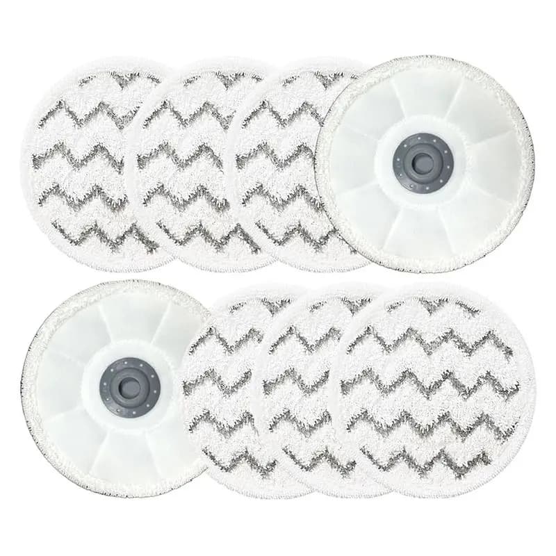 Promotion!8 PACK 3897A Replacement Rotating Mop Pads Compatible For Bissell Spinwave Smartsteam Scrubbing Steam Mop 3897A 3897A
