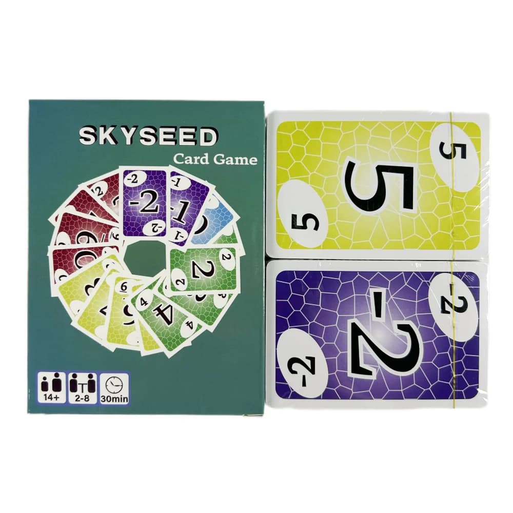 Skyseed Gioco di carte 150 Carte da gioco Gioco da tavolo Mazzo Divertente Action Edition Giochi collettivi sociali, Regali di Natale e Halloween
