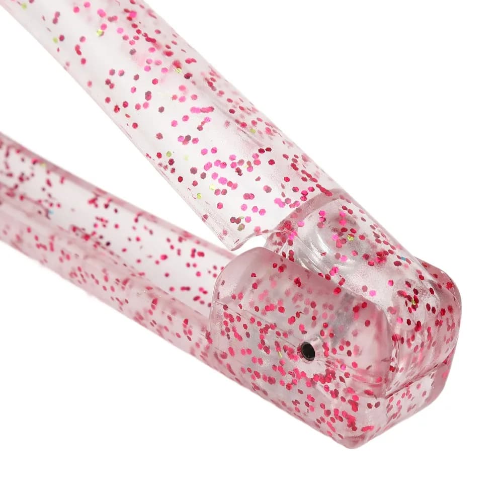 Pettine Lisciante Professionale Antistatico per Capelli Rosso Rosa, Spazzola Morbida con Design Ergonomico