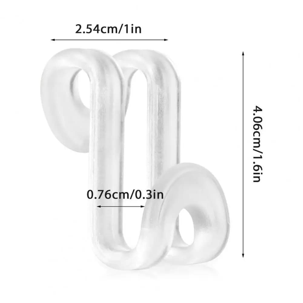Clutch Garment Hook Connector for Slurry Connector for Slurry Connectors for Universal Cabinet Organizer