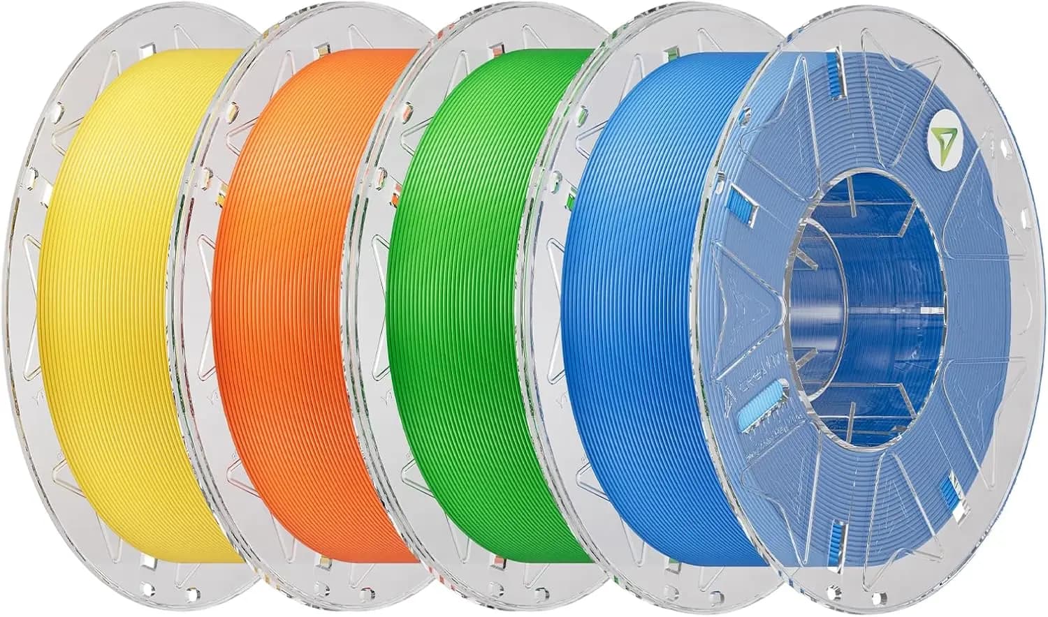 High-Speed PLA Filament 1.75mm, RFID 30-600mm/s, 4kg Multicolor Pack for Most 3D Printers