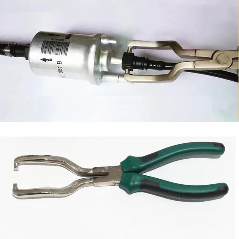 Professional Petroleum Pipe Joint Pliers Filter Caliper Oil Tubing Connector Disassembly Tools Quick Removal Pliers Clamp Repair