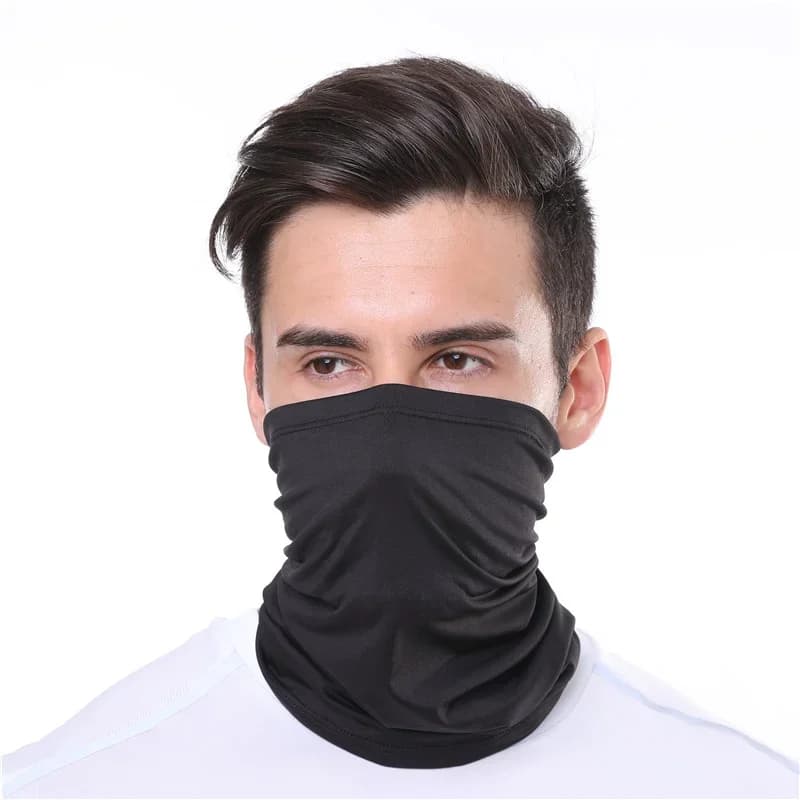 Sciarpa da alpinismo all'aperto bandana campeggio escursionismo protezione solare asciugamano in seta di ghiaccio ciclismo pesca maschera estiva gadget da esterno