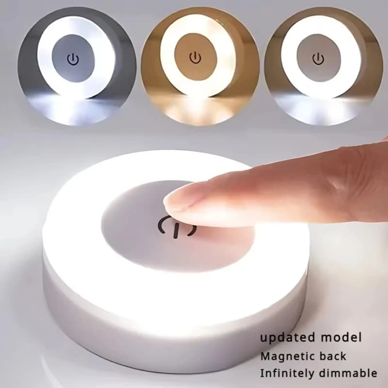 Lampada da notte portatile ricaricabile tramite USB con luce a LED per soggiorno e camera da letto, lampade per illuminazione, decorazioni per la casa, luce decorativa, nuova