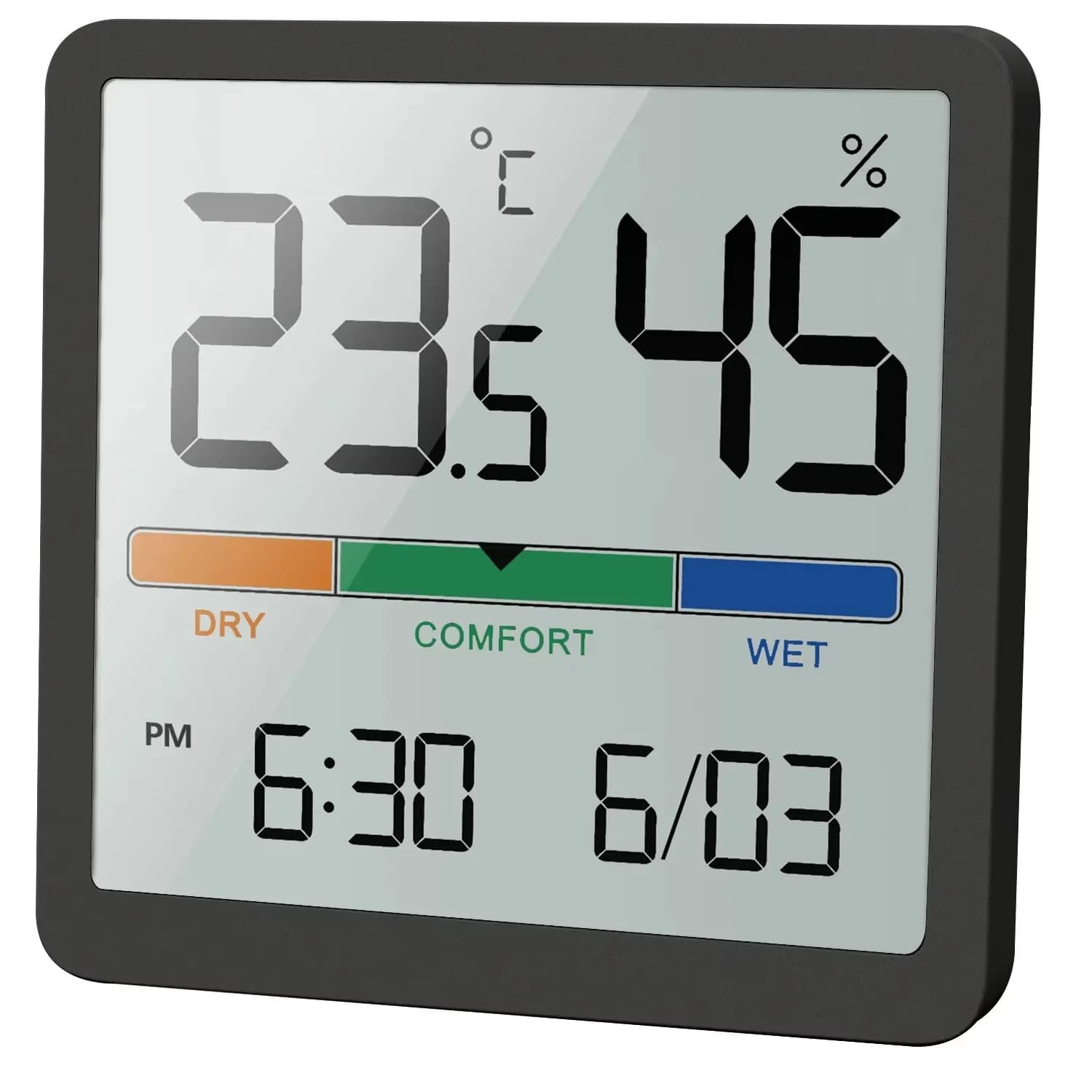 Electric Hygrometer Tempera Foldable Cooking Kitchen Digital Thermometer Indoor Room