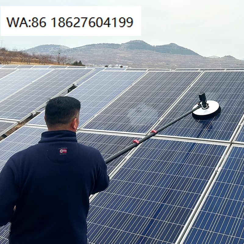 Single head cleaner with water brush | Multifunctional solar robot for cleaning and maintenance of photovoltaic panels and vehicle roofs
