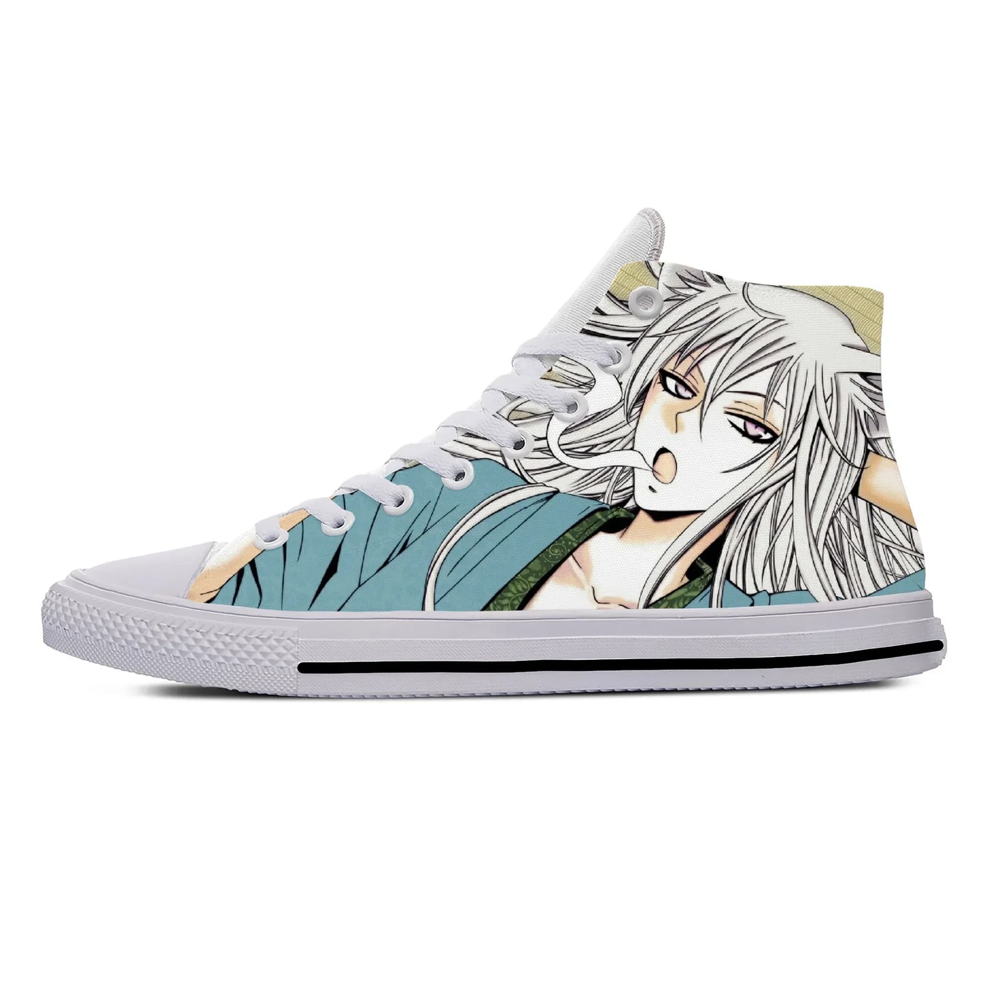 Hot Japanese Anime Manga Kamisama Kiss Love Tomoe Casual Shoes Breathable Men Women Sneakers High Top Lightweight Board Shoes