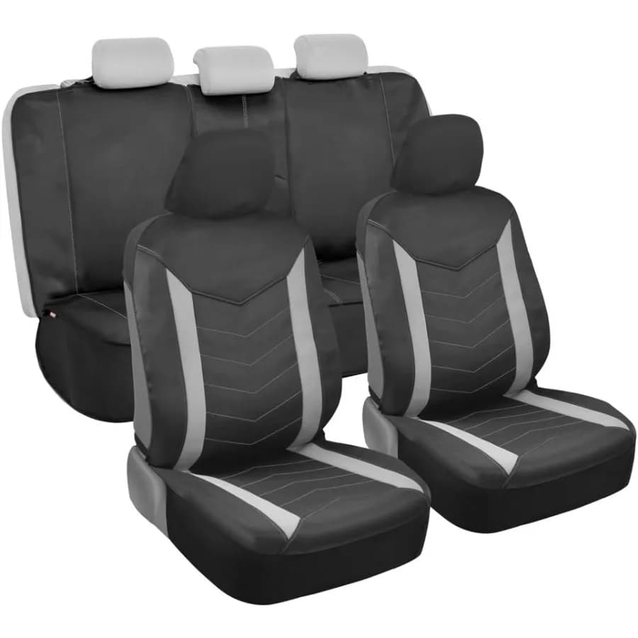 Coprisedili Auto SpillGuard Set Completo Impermeabile in Neoprene con Protezione Posteriore Divisa per Auto, Camion, Furgoni e SUV