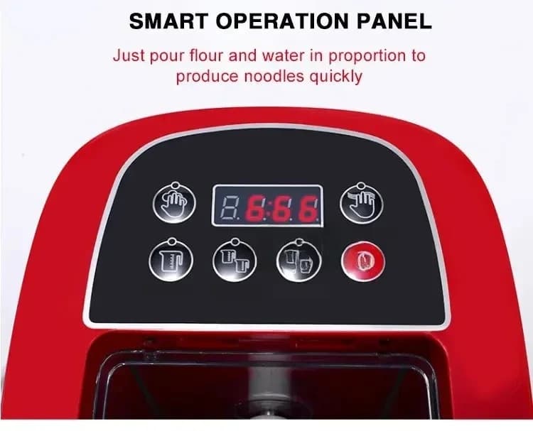 New Model 200g 400g 600g - High Capacity Automatic Noodle Pasta Maker Machine for Home Kitchen Pasta Making