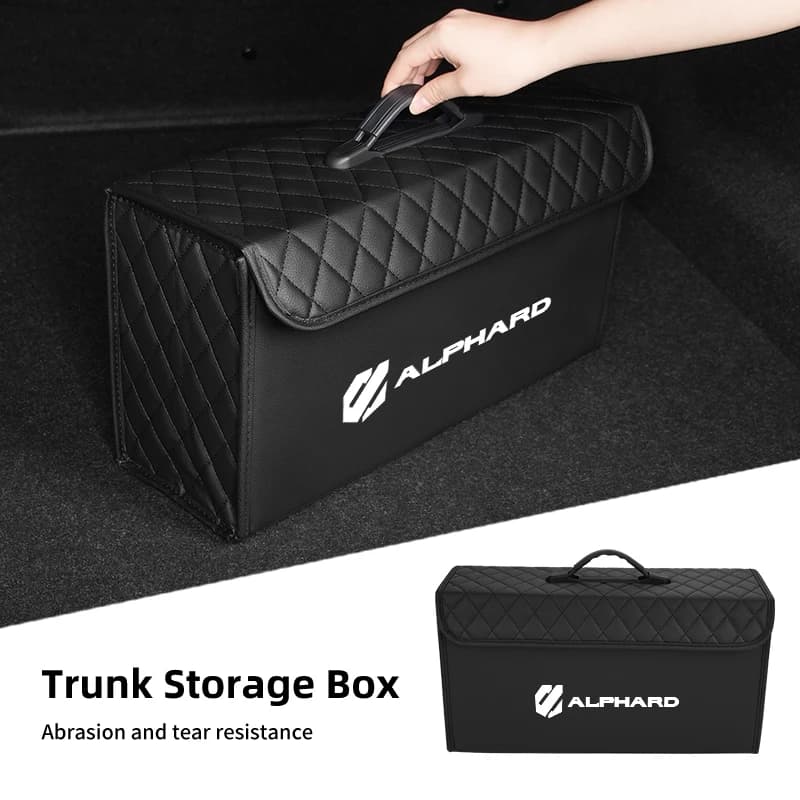 Baule di un'auto Scatola di Immagazzinaggio Multiuso Portatile Organizzatore di Viaggio Strumenti Borsa Per Toyota Alphard Avensis Auris Yaris Corolla Crown YARIS RA