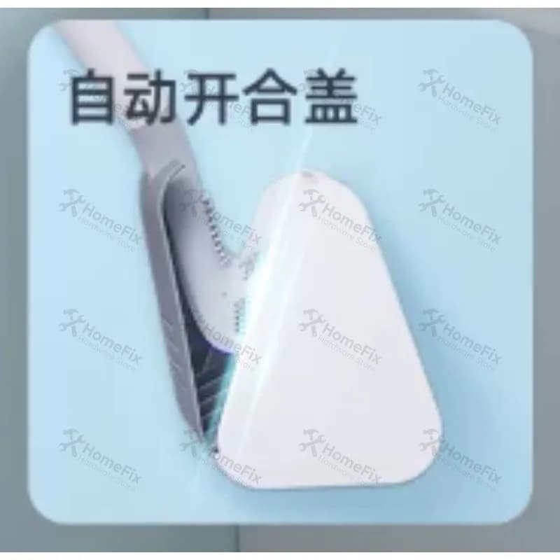 Soft Silicone Toilet Brush No Dead Corner Wall Mounted Long Handle Bathroom Cleaning Brush