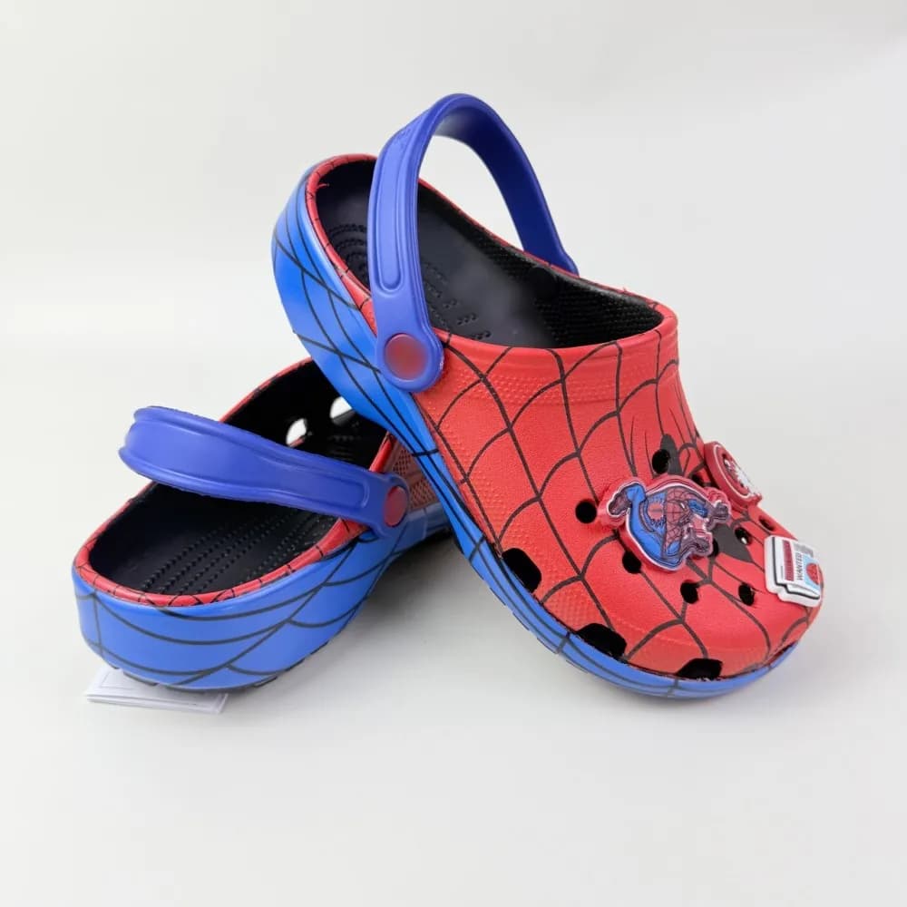 Beach Non-Slip Anime Spider-Man Cartoon Clogs Summer EVA Closed Toe Comfort Ultra Cool New 2026 Sandals Gift