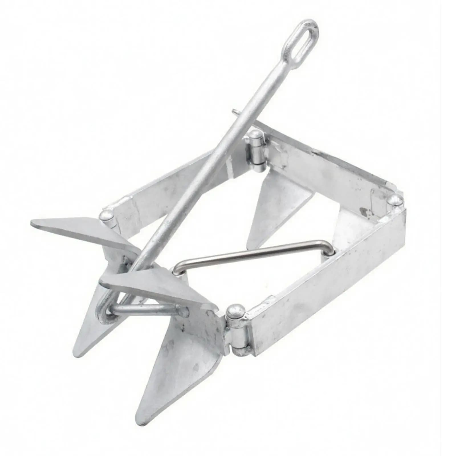 Foldable Marine Anchor 13lb Heavy Duty for Fishing Boat Yacht Holding Power in Various Bottom