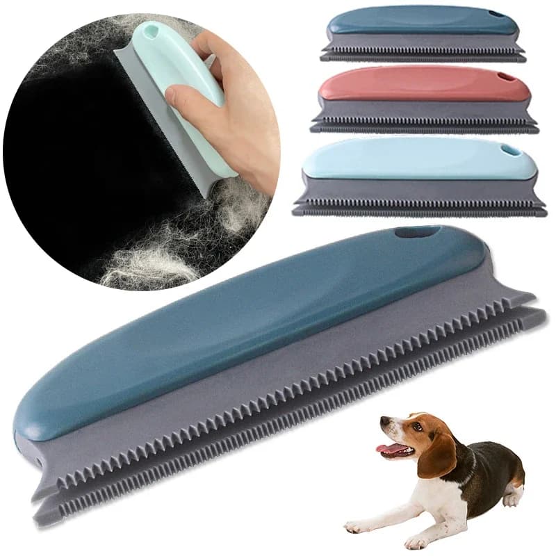 Household Fur Remover Brush Hair Remover Cleaning Brush Sofa Fuzz Fabric Dust Removal Pet Cat Dog Portable Multifunctional