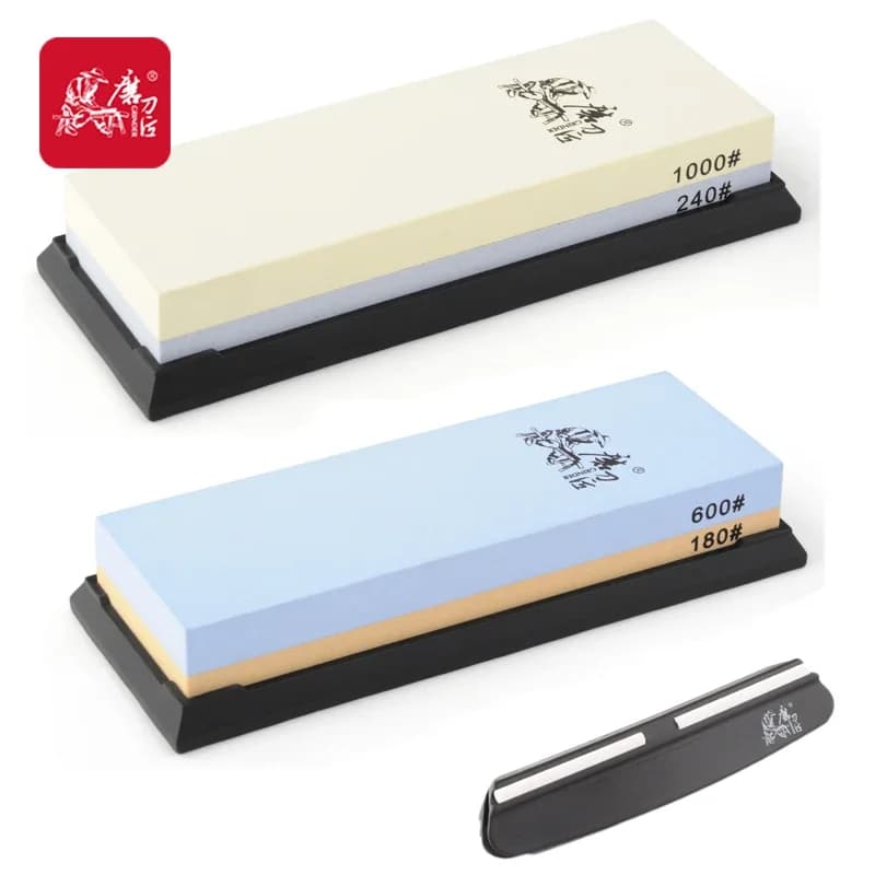 [TAIDEA] Sharpener 2 pieces 180 # /600 # and 1000 # /240 # stone to sharpen Stone corundum stones to sharpen the double side kitchen