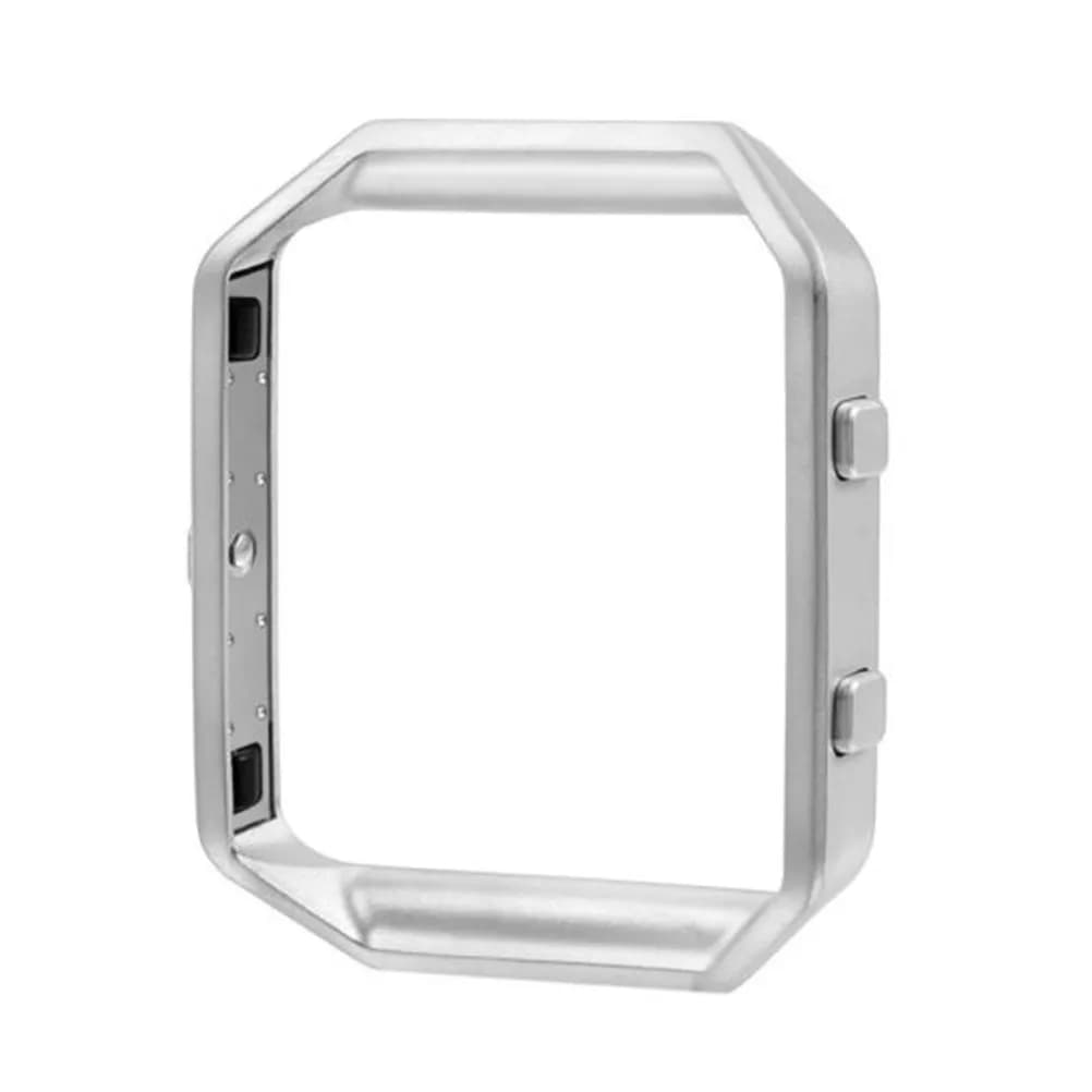 Watch Frame Stainless Steel Metal Shell Case Holder for Smartwatch Silver Replacement Parts Watch Frame