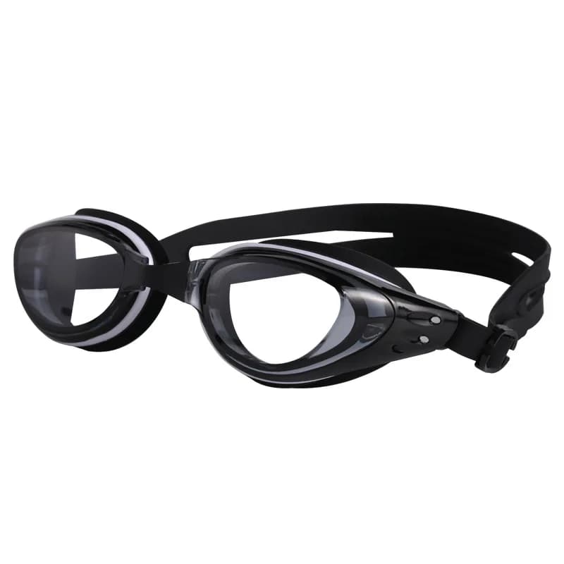 Adult Myopia Swimming Goggles - Waterproof, Clear Anti-Fog, High-Definition Swim Eyewear for Men & Women