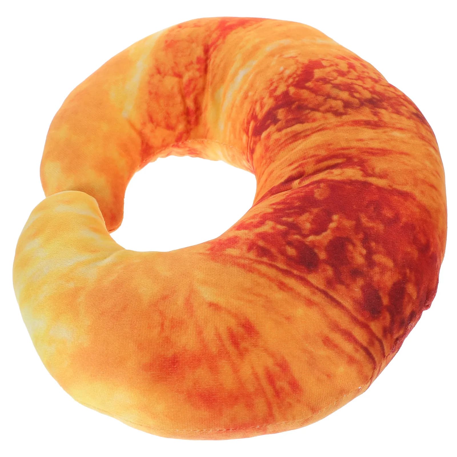 1Pcs U Shape Imitation Bread Neck Pillow Comfortable PP Cotton Travel Nap Cushion Neck Support Car Office Home U Shape Pillow