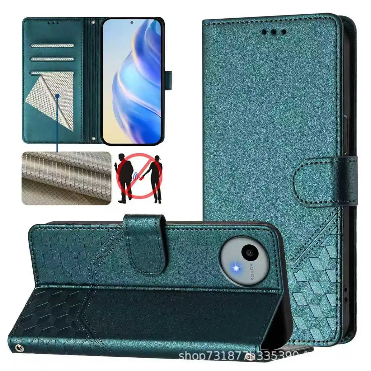 Crossbody Lanyard Leather Wallet Case For OPPO A58 A57 A56 A55 A54 A52 A40 A38 A36 A18 Luxury 3 Cards Slot Anti Drop Flip Cover