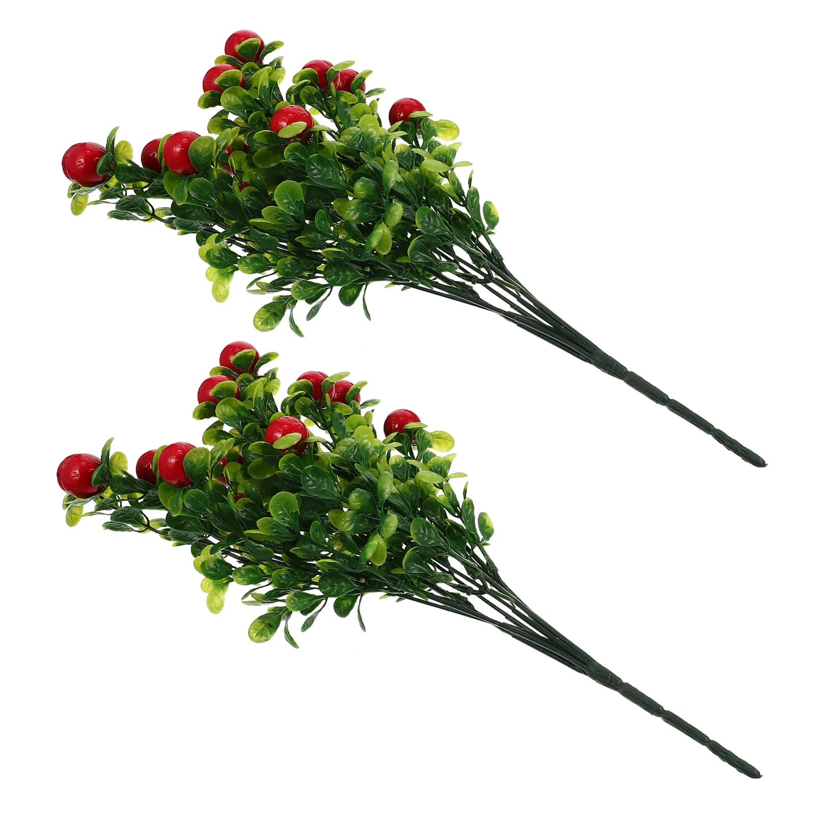 2 Pezzi Rami di Frutta Artificiali Realistici, Piante Decorative per Fotografia, Scenografie, Tavoli da Pranzo e Casa
