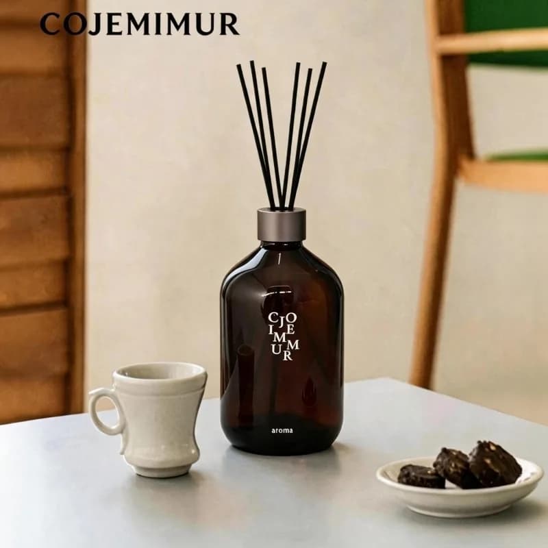 500ml Reed Diffuser Set Long Lasting Home Fragrance Fresh Daisy Scent for Bedroom Office Hotel Deodorizer