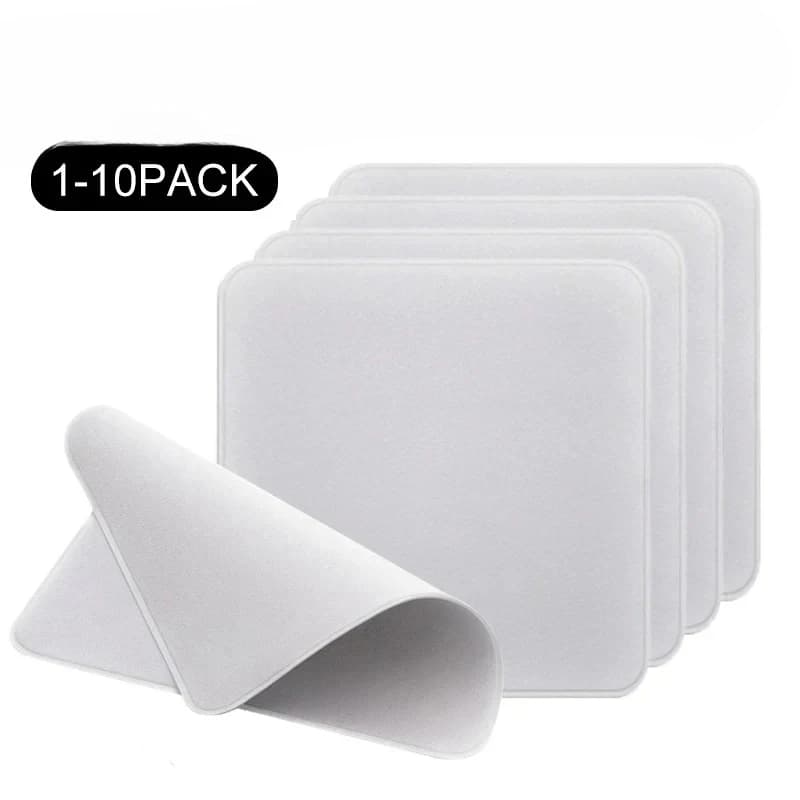 1-10 pcs universal polishing cloths for Apple Phone IPad camera lens screen cloth to clean microfiber cloth for glasses cleaning