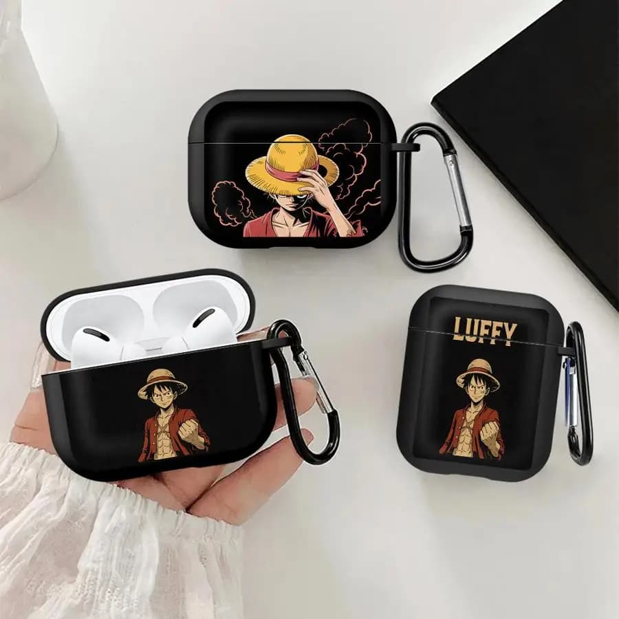 Custodia per auricolari Airpods 3 Pro2 Pro 2 Pro3 4 1 Cover Anime One Piece