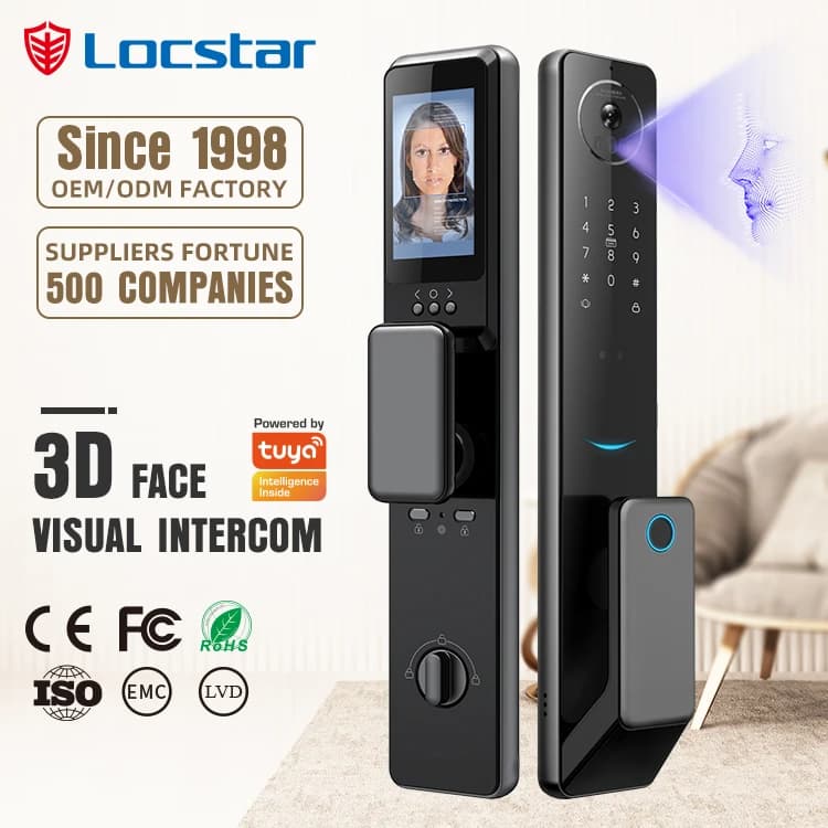 Serratura Intelligente 2026 con Wifi e Impronta Digitale, Cerradura Inteligente Digitale Sicura per Casa