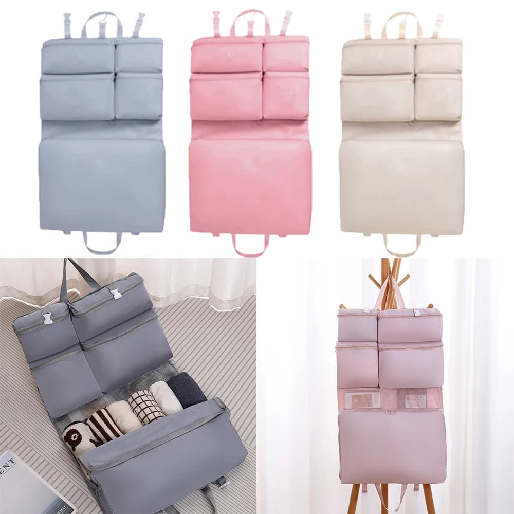 Set of 7 in 1 foldable travel organizer bags for easy packing and storing luggage accessories Bags for clothes to hang at home