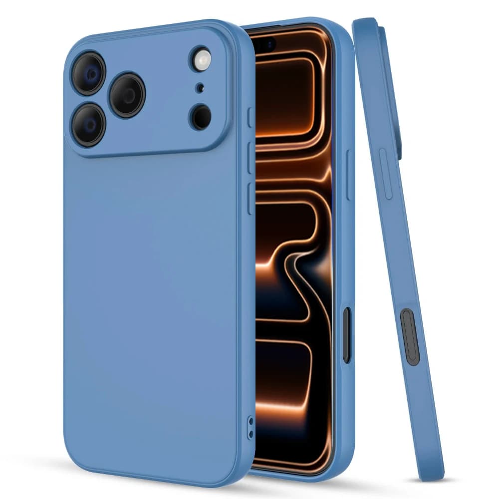 Custodia per telefono in silicone liquido originale Funda per Apple iPhone 17 Pro Max 17 Air 17Air 17Pro Custodie per telefoni con cover posteriore morbida