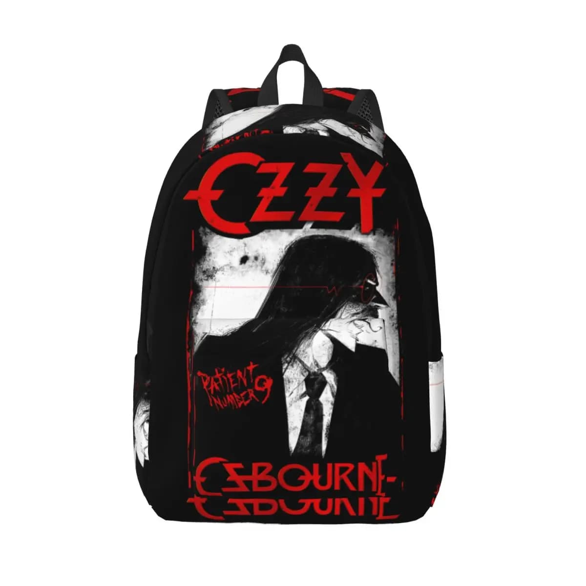 Serpente di Heavy Metal Rock Ozzy Osbourne n. 9 Zaino Zaini con stampa femminile Borse da scuola Zaino colorato stile esterno