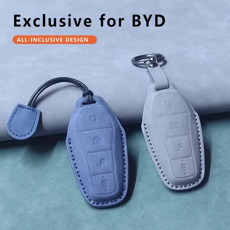 Chiave A Distanza Dell'automobile Della Copertura Della Cassa Borsette Fob Per BYD Song Plus Atto 3 Han EV Tang DM Qin Sigillo Delfino Durevole di Lusso Keyless accessori