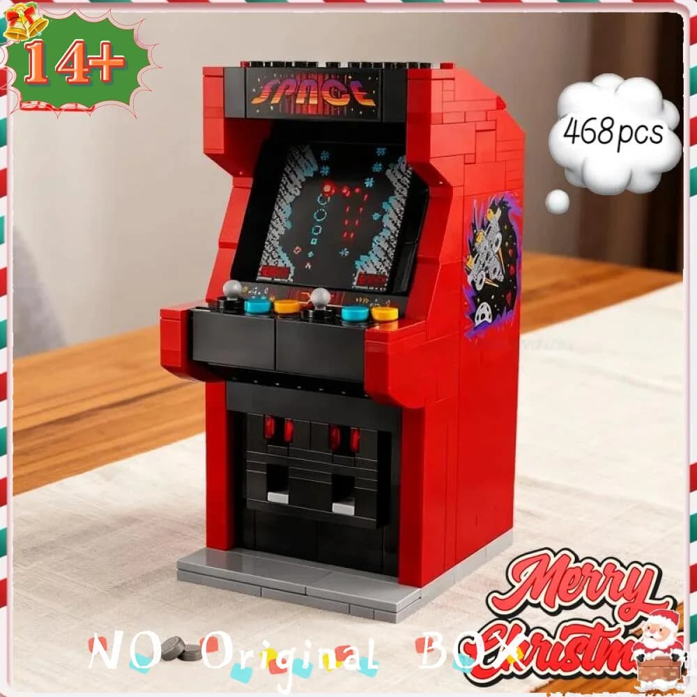 Nuova Console di Gioco Arcade a Sorpresa 40805 2026, Blocchi da Costruzione Puzzle per Bambini 468 Pezzi, Regalo di Natale e Compleanno per Bambini