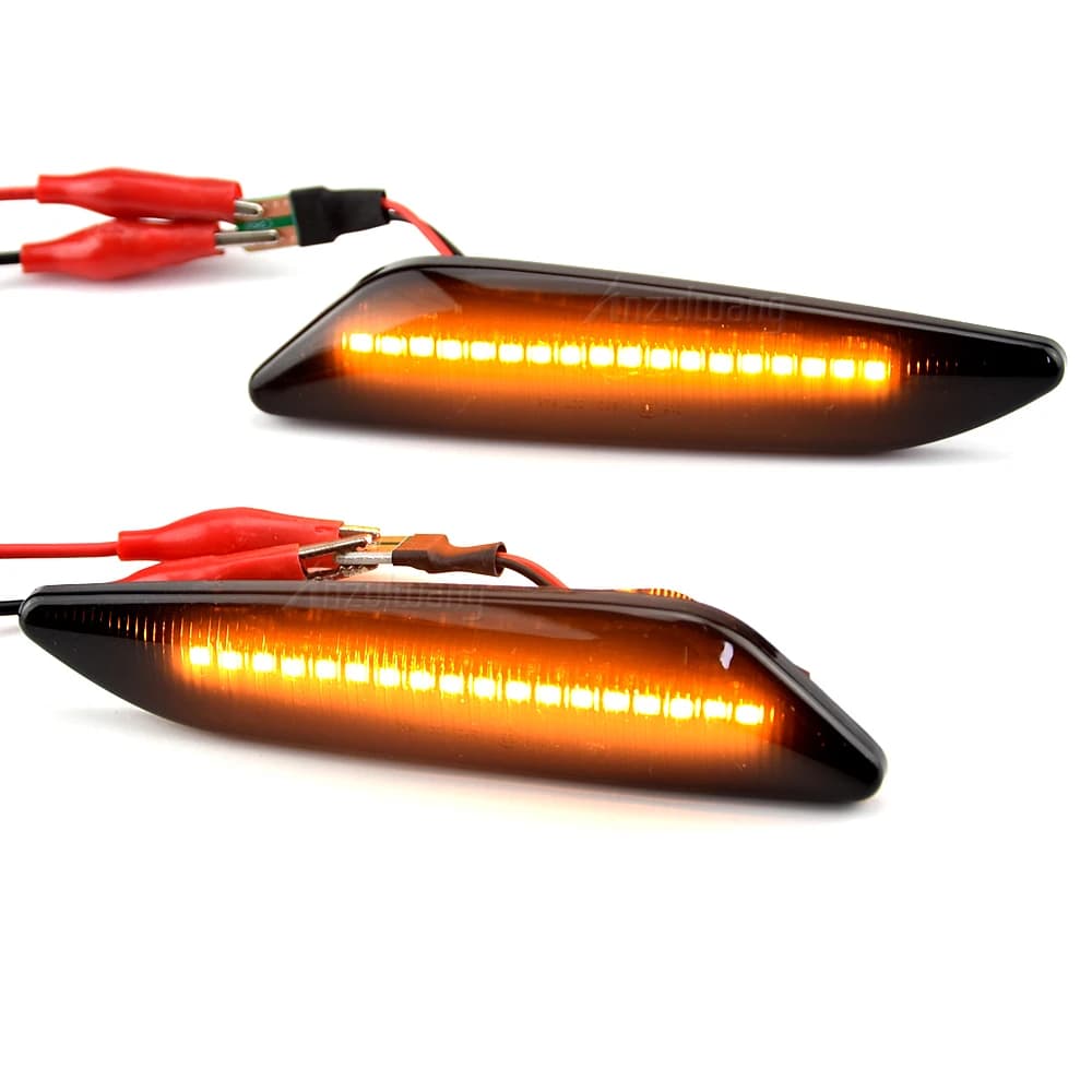 2 pezzi LED indicatore laterale dinamico luce freccia indicatori di direzione lampeggiante lampade per Fiat Tipo Egea Alfa Romeo 147 156 Sportwagon Lancia Delta