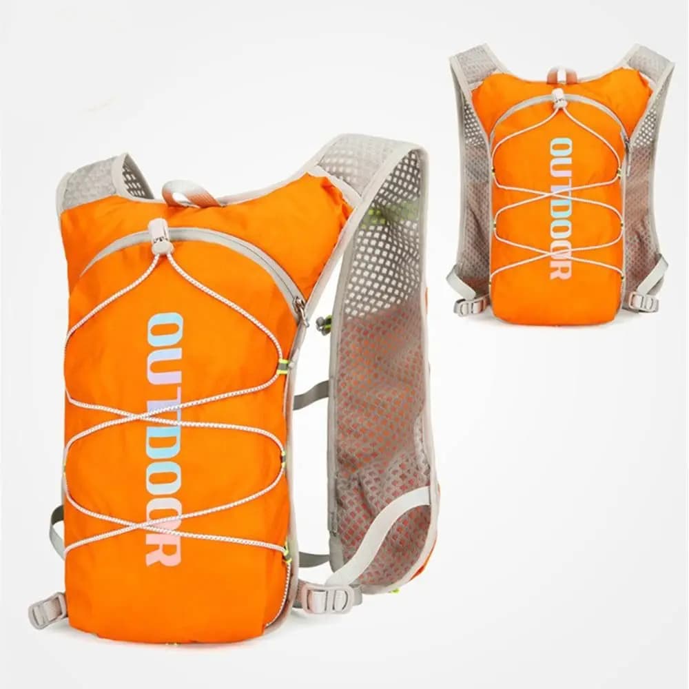 Breathable Hydration Pack Ultra-light Waterproof Running Hydration Vest Convenient Multiple Pockets Hydration Jogging Vest