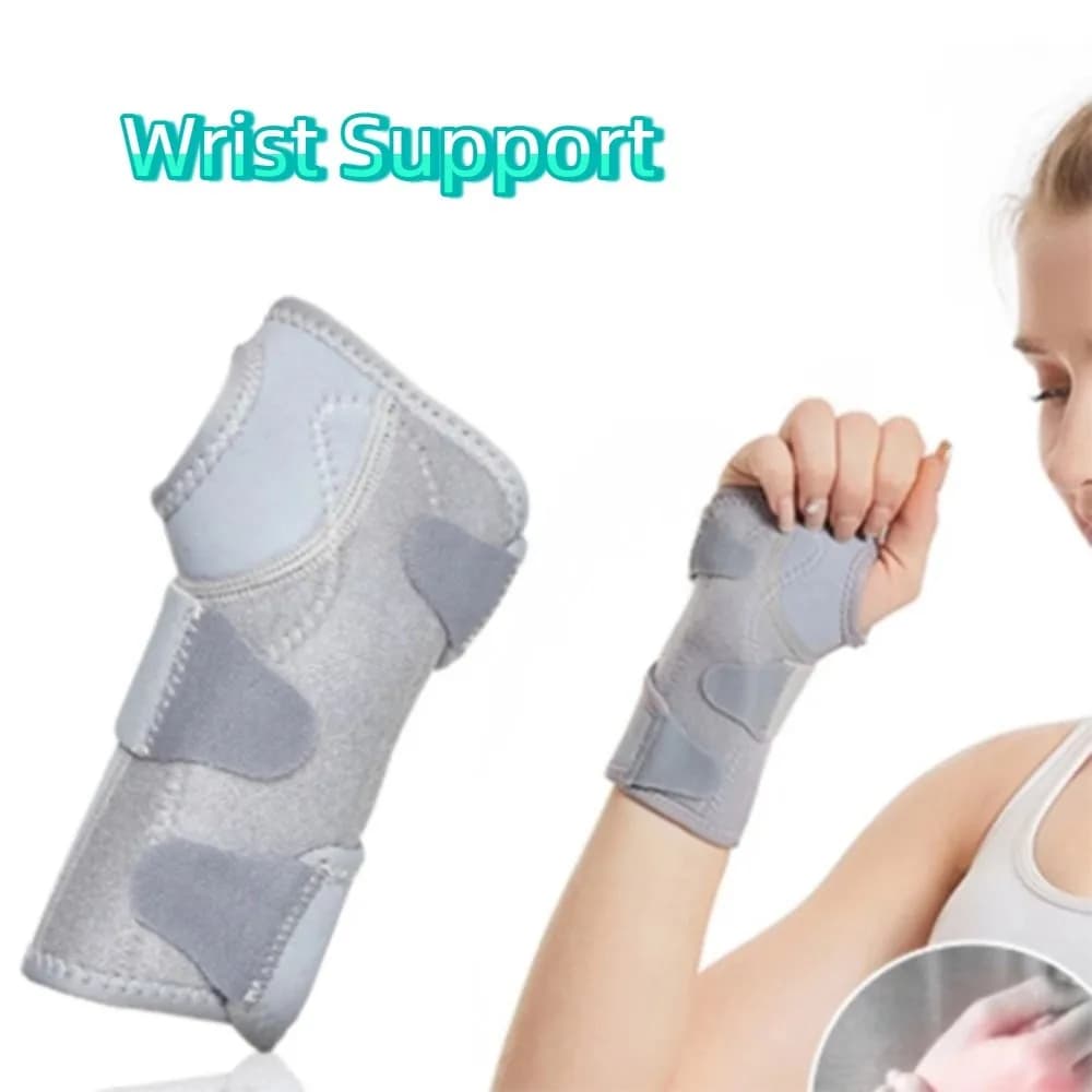 Supporto per Polso Regolabile per Tendinite, Stabilizzante, Lavabile, per Sindrome del Tunnel Carpale, Ergonomico e Traspirante