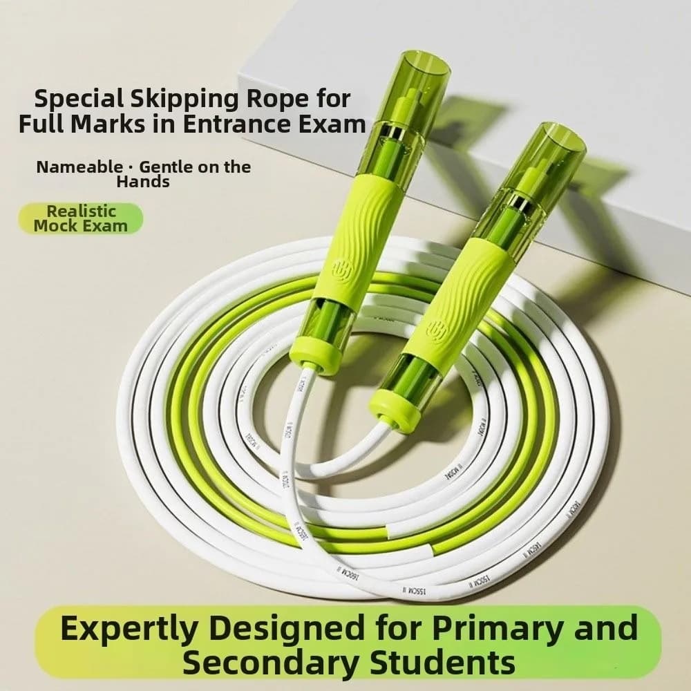 Anti-slip Jumping Corda with Double Bearing, Slimming Corda, Segmented Ergonomic Handle, Sports Racing for Exercises at Home