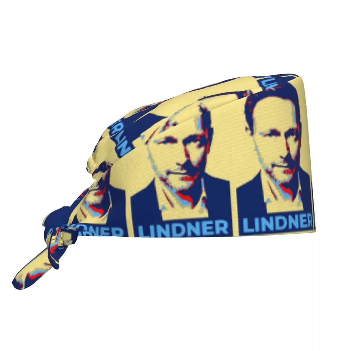 Legend Christian Lindner Minister Of Finance Scrub Hat Doctor Working Surgical Cap Unisex Adjustable Nursing Caps for Dentist